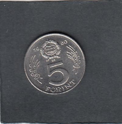 Beschrijving: 5 Forint  